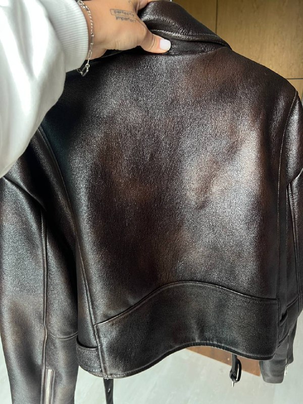 коричневая куртка ZARA oversized 3
