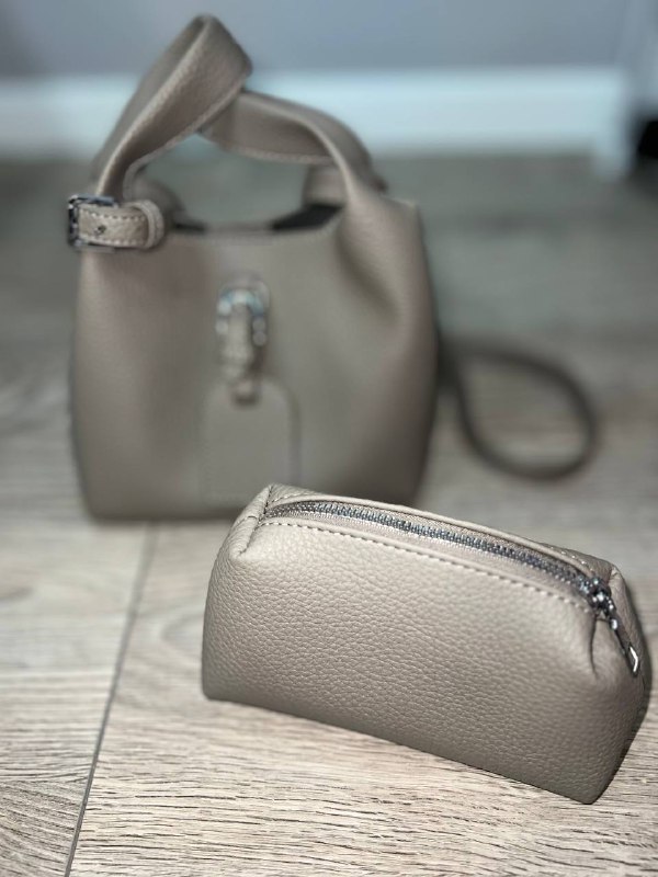 Сумка черная, сумка бежевая новая 2