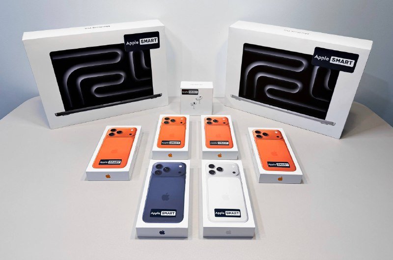 AirPods Pro 3, Iphone 17 Pro Max 256Gb, iPad Pro 13 M5, MacBook Air 15 M4, MacBook Pro 16 M4 Pro