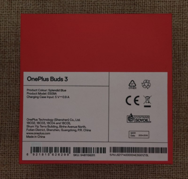 Наушники OnePlus Buds 3 без кейса 5