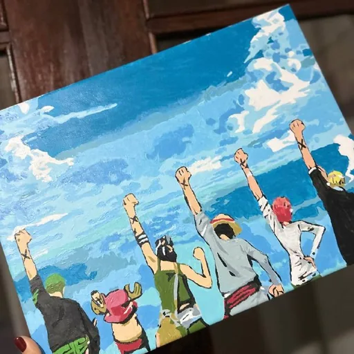 One Piece-ის ნახატი