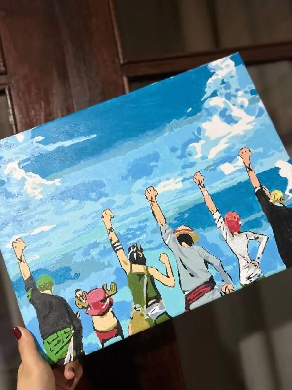 One Piece-ის ნახატი