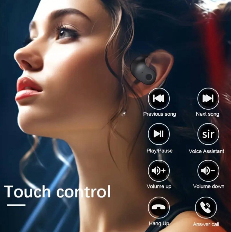 Умные беспроводные наушники JM13 с ИИ переводом 4