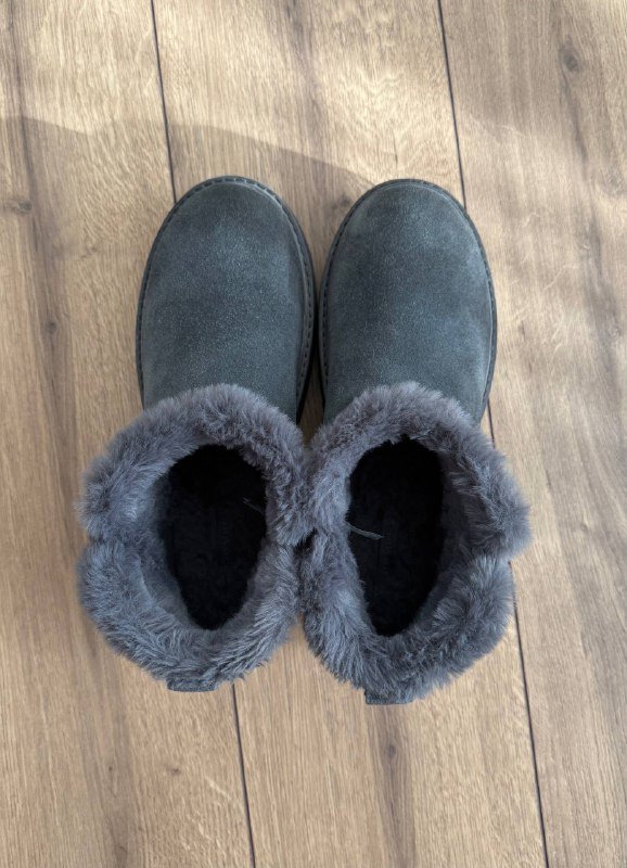 Угги Oysho 39-40 черные теплые 3