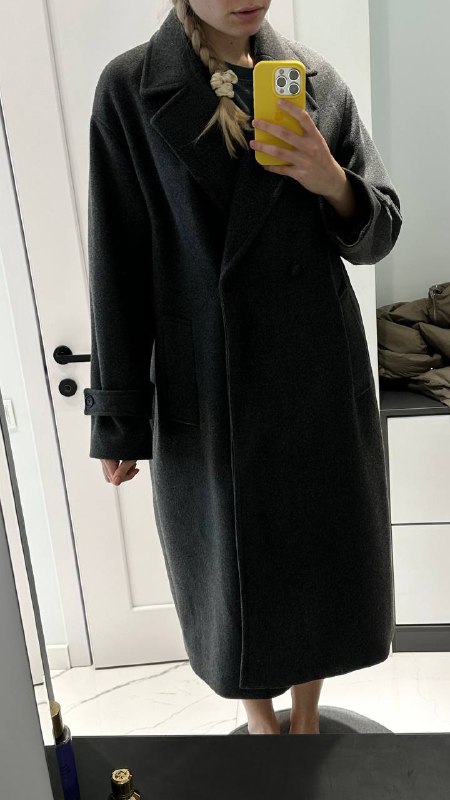 Пальто Zara, оверсайз, 1 сезон
