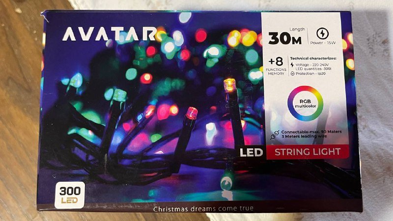 Новая гирлянда 30 метров