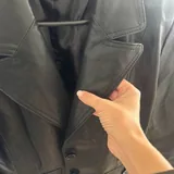 Пиджак из натуральной кожи 4