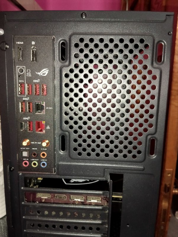 ПК с Ryzen 5 3600, RX 5600 XT, ROG STRIX X570-E GAMING WIFI II 5