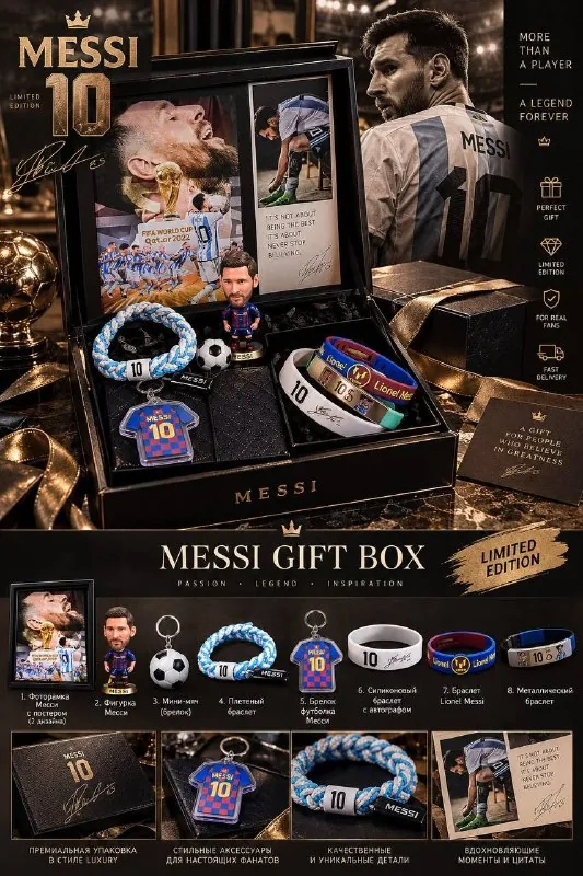 Подарочный бокс Lionel Messi