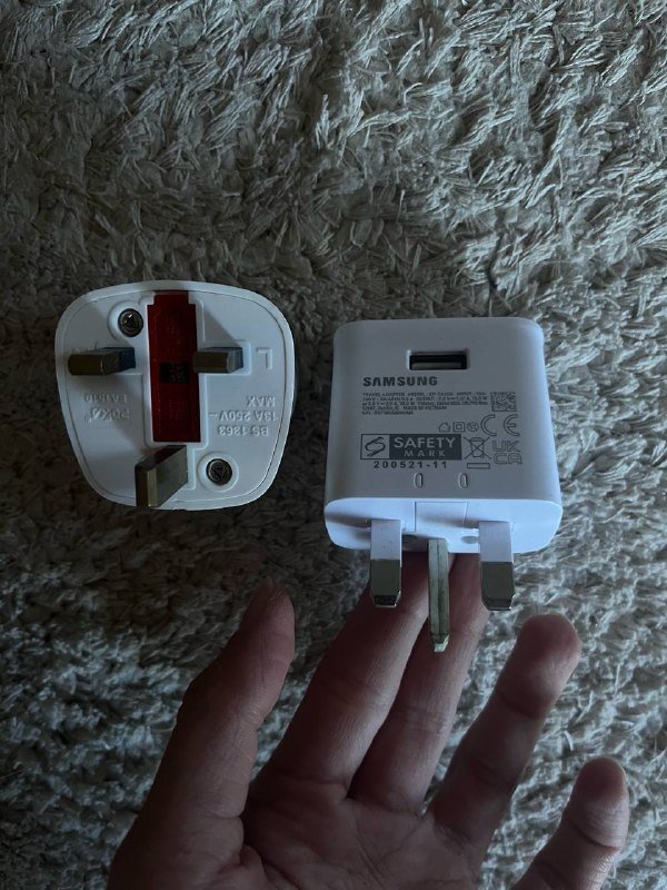 Переходник с 3-мя зубцами штекер типа G