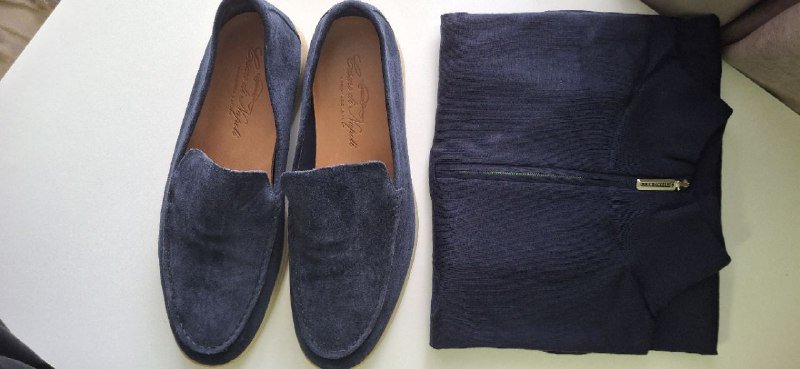 Лоферы Cesare Di Napoli замшевые мужские