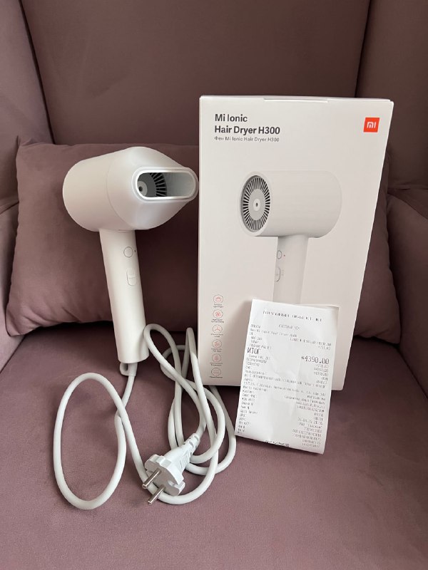 Фен Xiaomi Mi Ionic Hair Dryer H300 белый