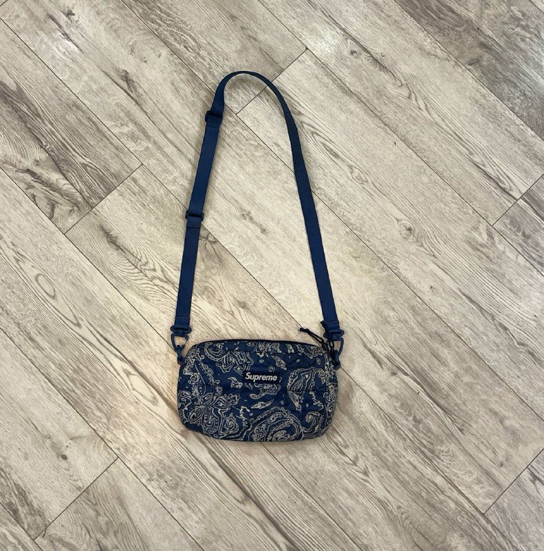 Зимняя утепленная барсетка Supreme оригинал