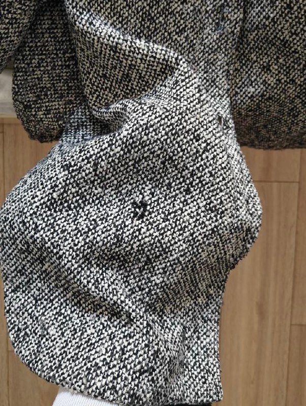 Пальто женское H&M размер S полиэстер теплое зимнее 10