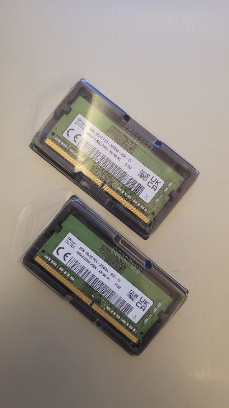 Оперативная память DDR4 3200 8GB комплект из 2 штук