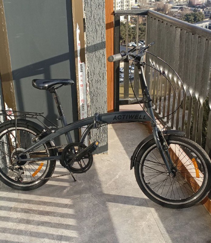 Складной велосипед ACTIWELL, 7 скоростей, колёса 20 1