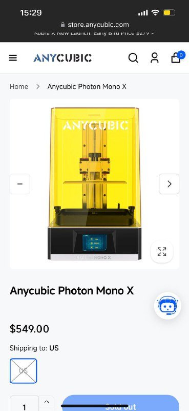 Anycubic Photon Mono X 3D принтер, Wash and Cure UV сушилка 4