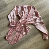Атласная рубашка-кимоно Missguided 3
