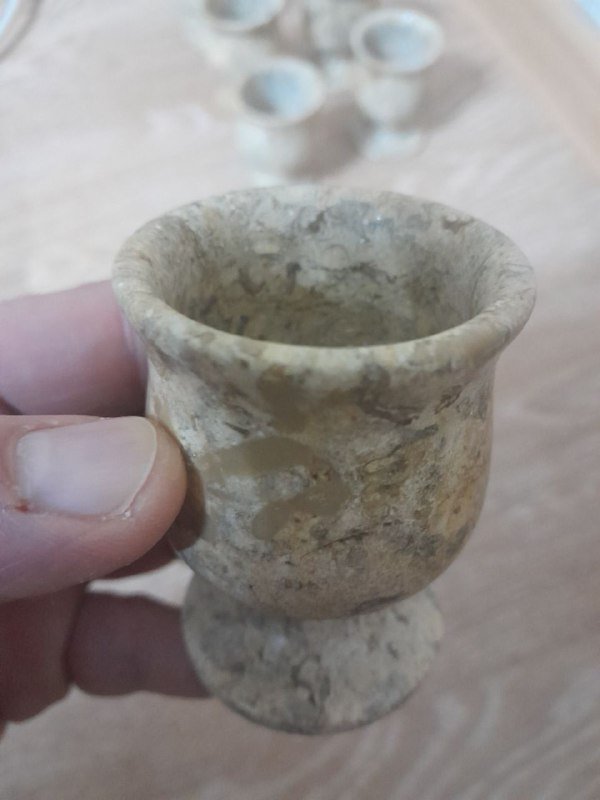 Стаканы рюмки из натурального камня