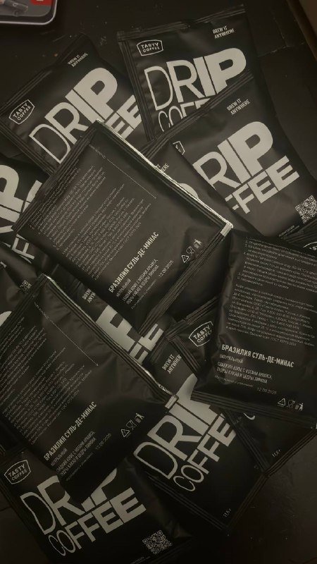 Дрипы кофе Бразилия 15 штук