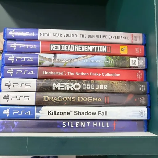 PS4, PS5 игры Metal Gear Solid V, Red Dead Redemption II, Horizon Forbidden West