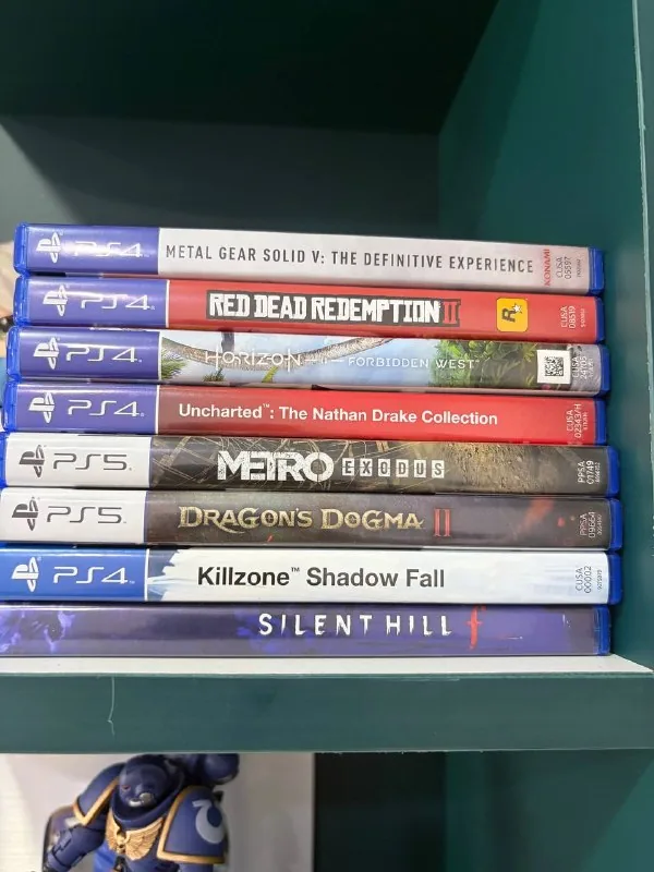 PS4, PS5 игры Metal Gear Solid V, Red Dead Redemption II, Horizon Forbidden West