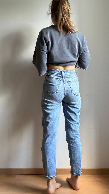 Джинсы HM размер 34 с пятном краски 2