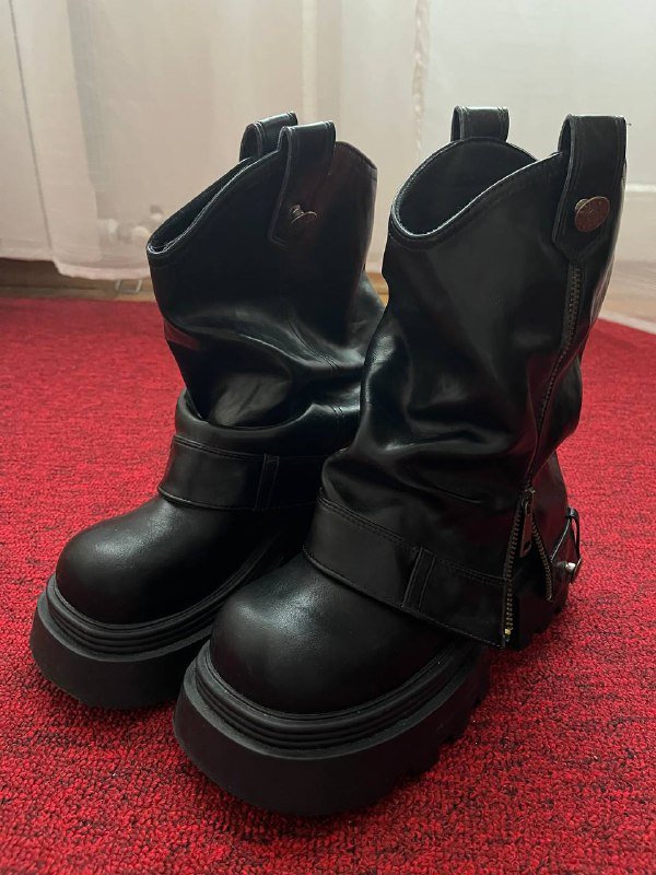 Женские сапожки 36-37 размера 1