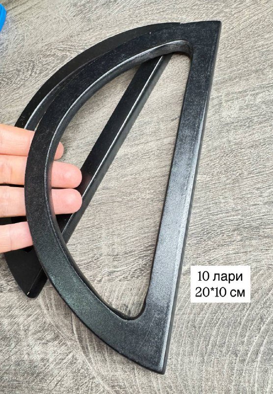 Деревянные ручки и металлические кольца для сумок 5