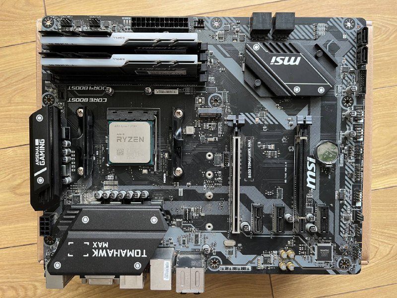 Комплектующие ПК, Ryzen 3700X, RAM, MSI B450, кулеры 4
