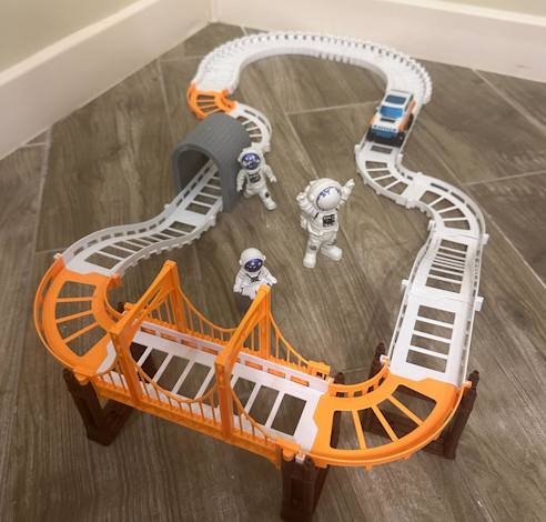 Наборы детских игрушек: инструменты, поезд, космонавты, касса 3