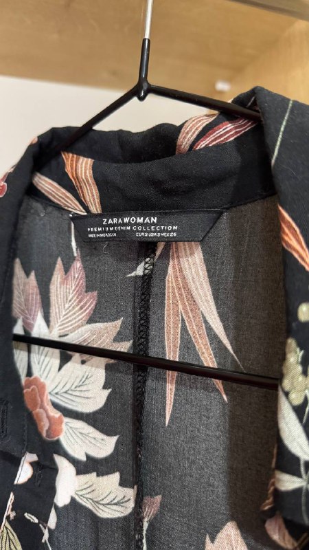 Лёгкая рубашка Zara 100% вискоза размер S 2