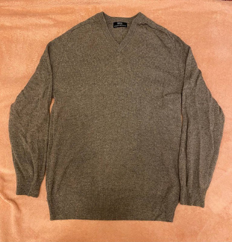Пуловер мужской Marks&Spencer джемпер 100% шерсть