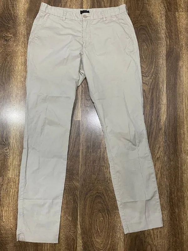 Мужские брюки-чиносы H&M Slim Fit, светло-бежевые 1