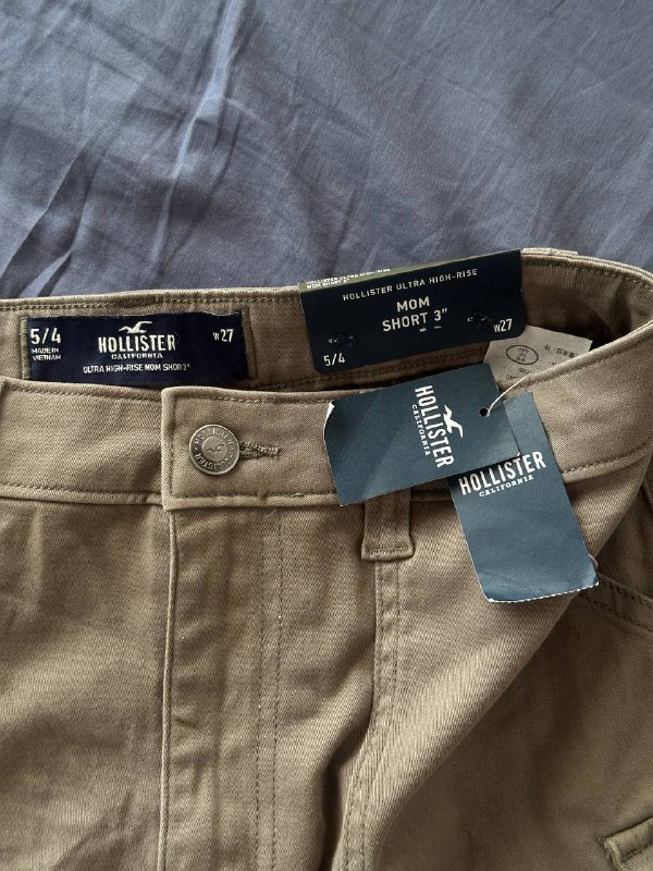 Хлопковые шорты Hollister женские 3