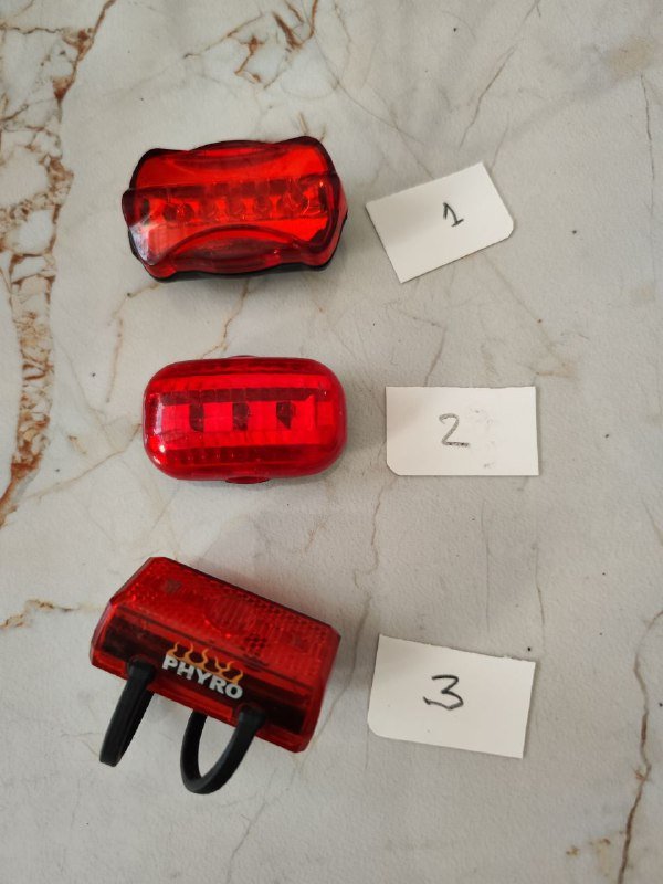 Велофонарики на батарейках