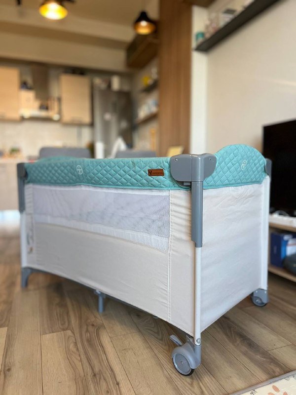 Манеж-кровать Cangaroo Indiana Mint