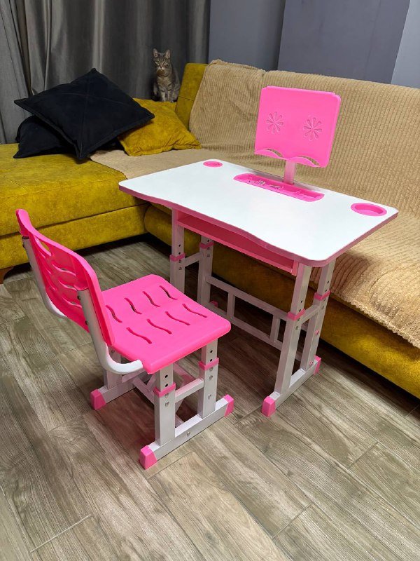 Детский стол парта и стулья для детей 3