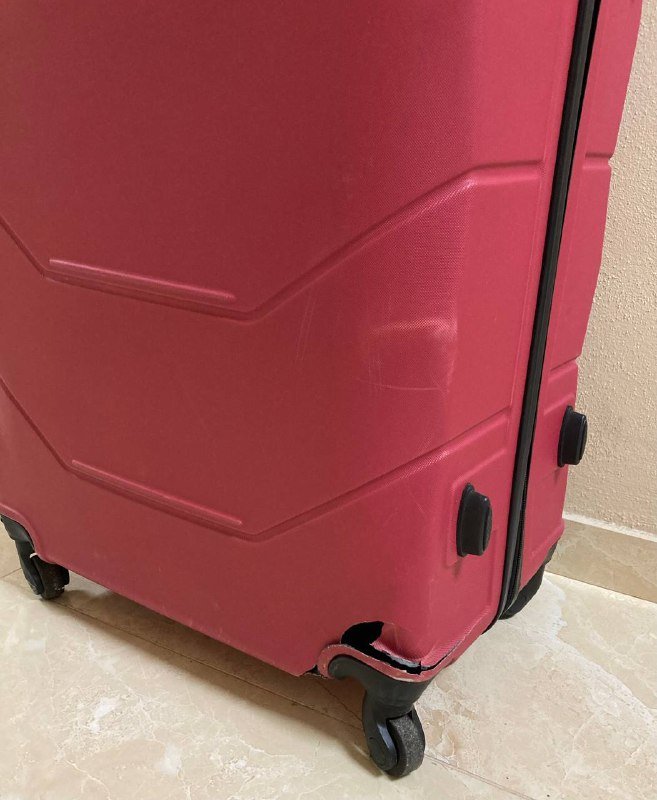 Серый S тканевый чемодан ручная кладь 5