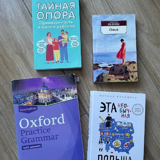 Книги Б. Шлинк, Л. Петрановская, Oxford Practice Grammar и другие