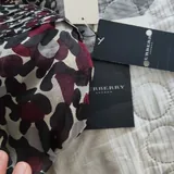 Женское шелковое платье Burberry 3