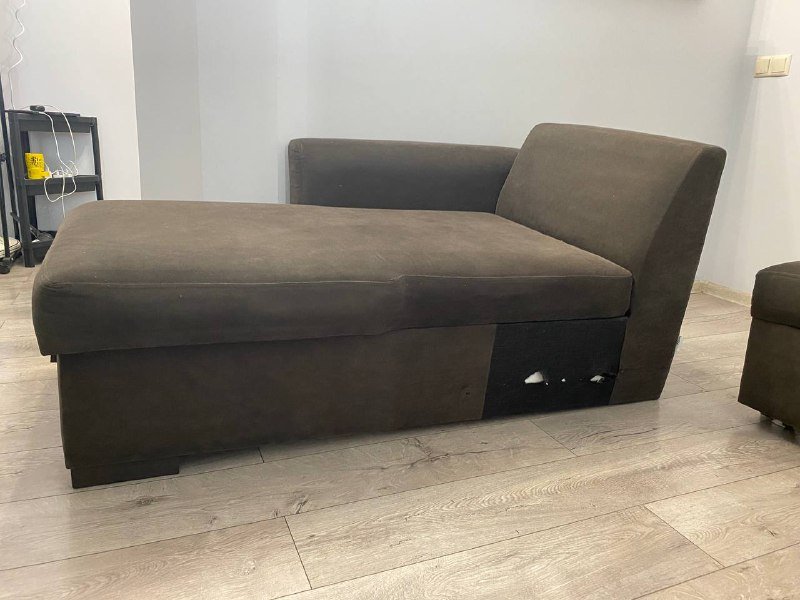 Угловой раскладной диван с местом для хранения 5