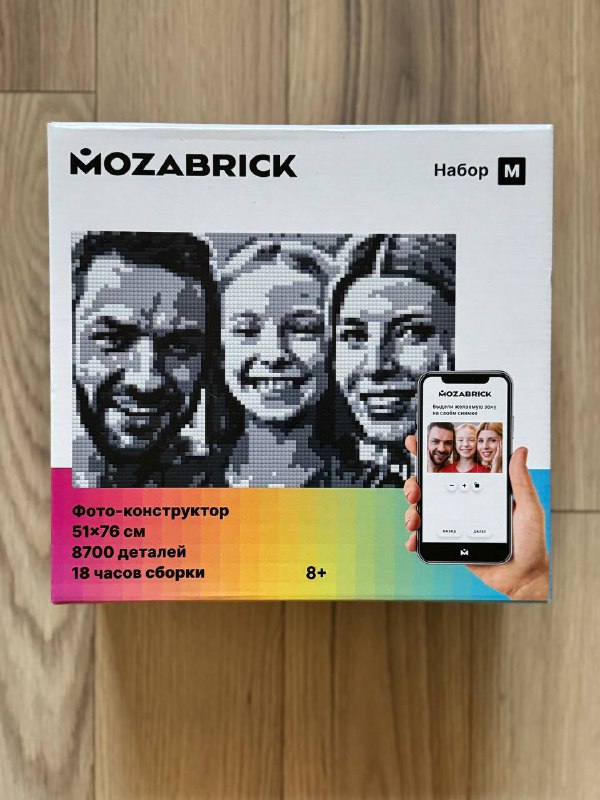 Конструктор Mozabrick M фото-конструктор