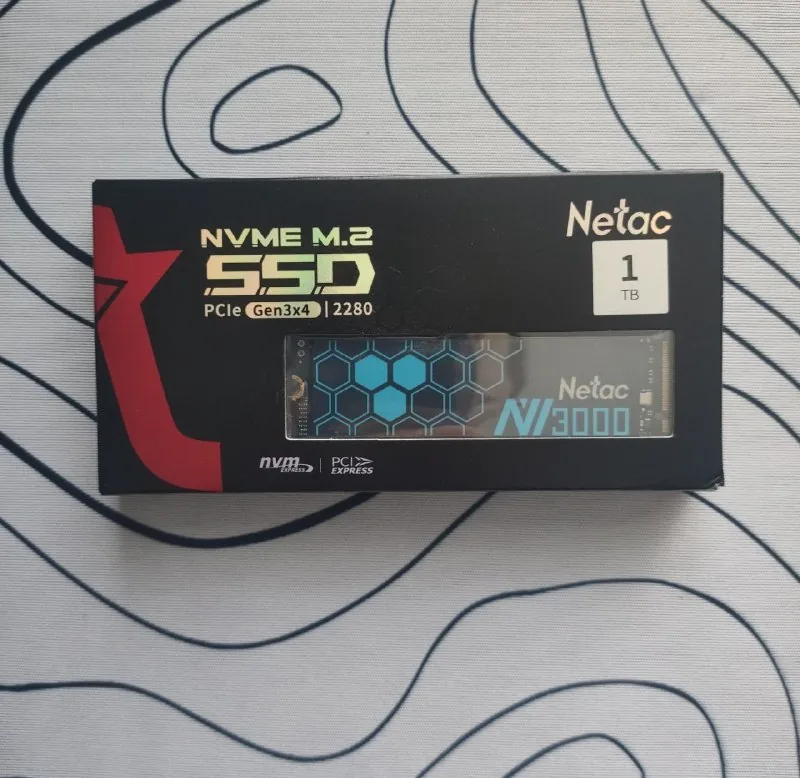 SSD NVMe M.2 Netac N3000 1TB