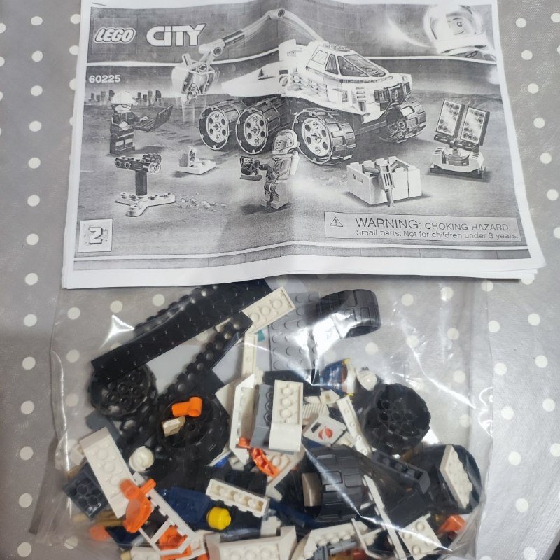 Lego City Rover Testing Drive