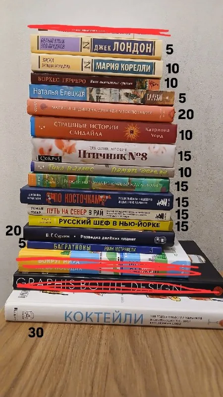 Книги разных жанров 1