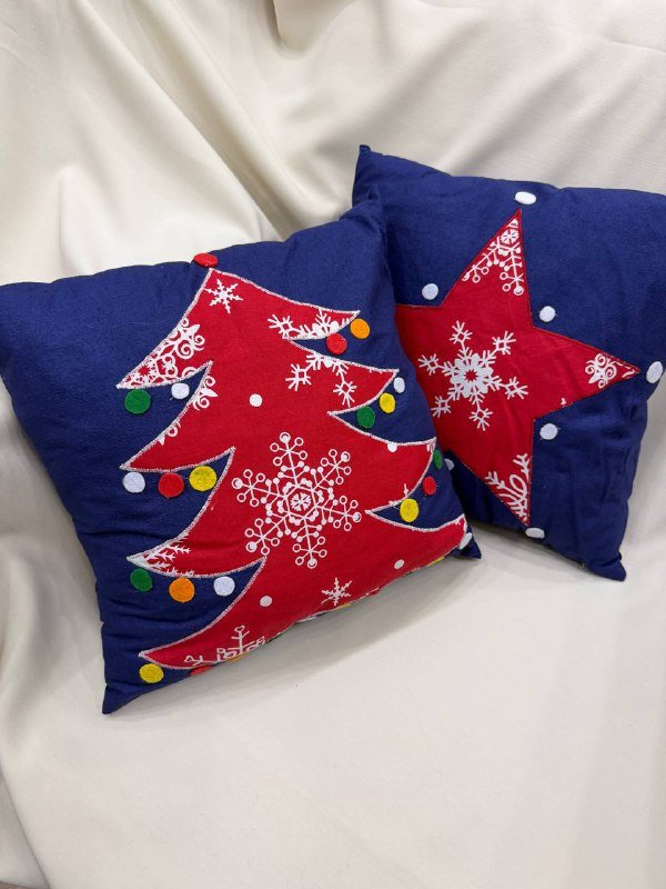 Новогодние подушки