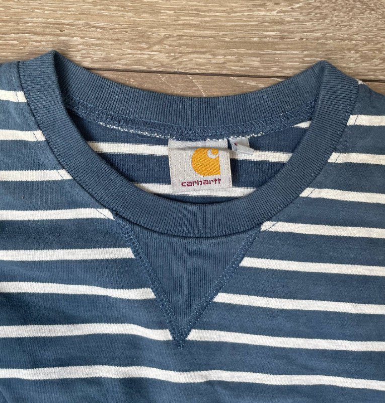 Carhartt striped sweater size S-M 5