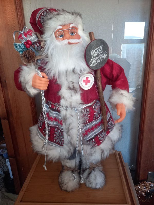 Праздничный набор с елкой и украшениями 5