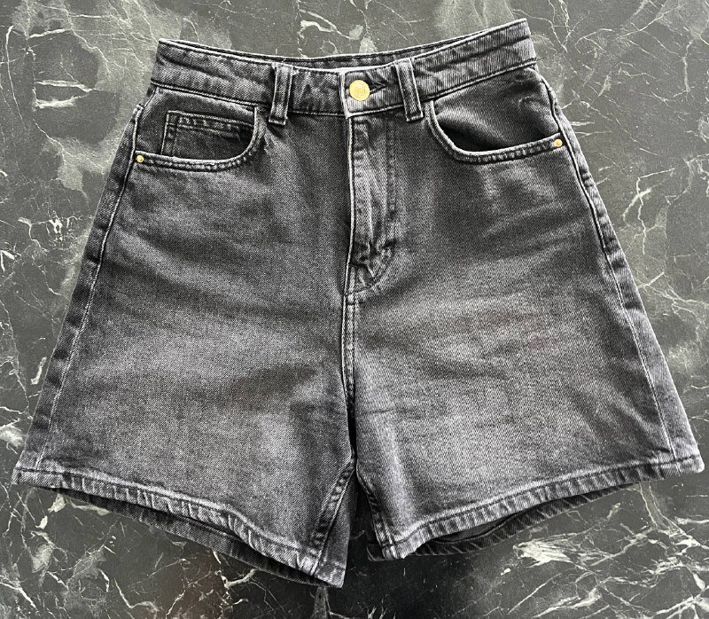 Джинсовые шорты Zara, топ Mark Formelle 2